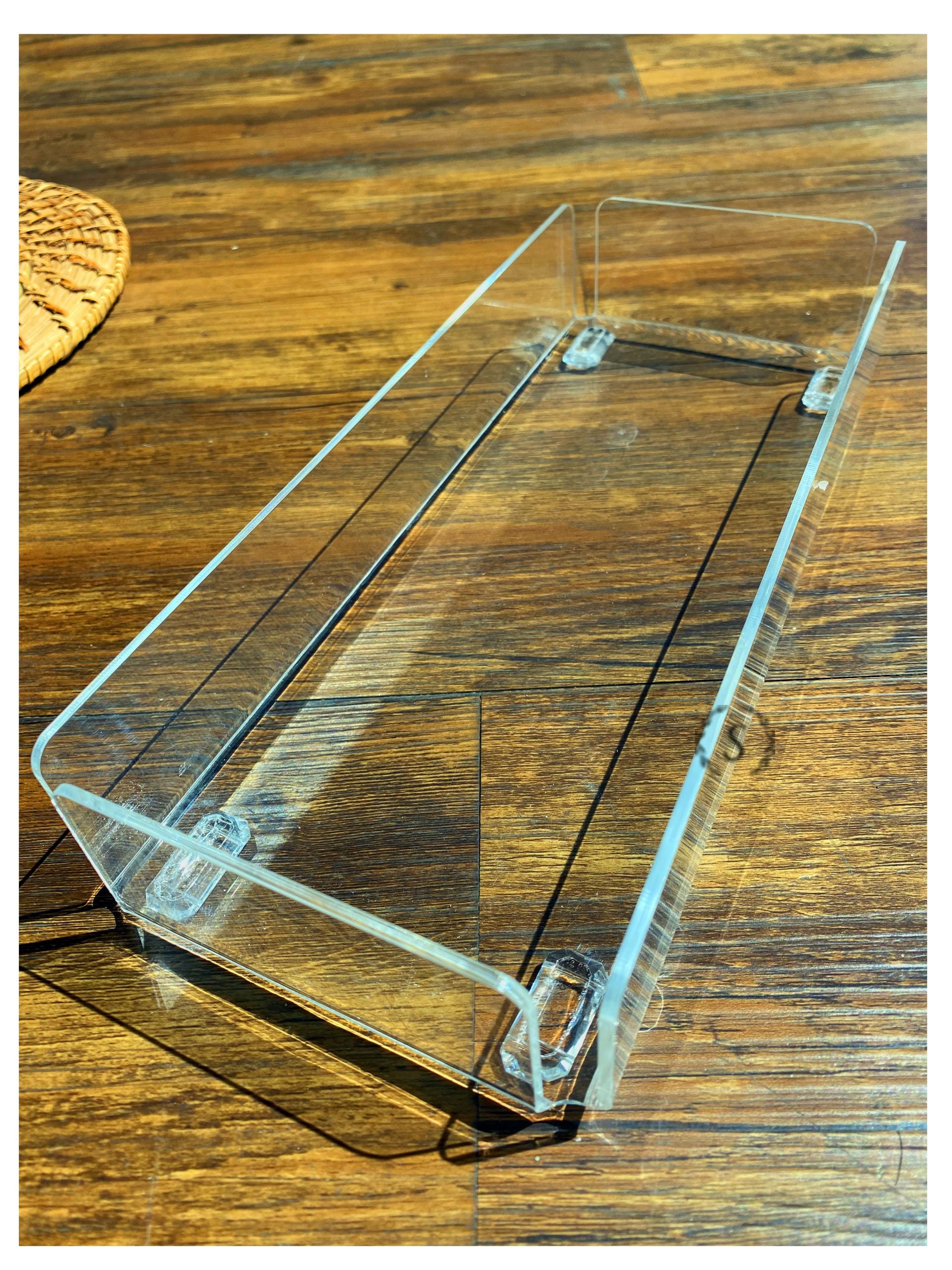 Suporte Acrílico 27x10cm - Toalheiro