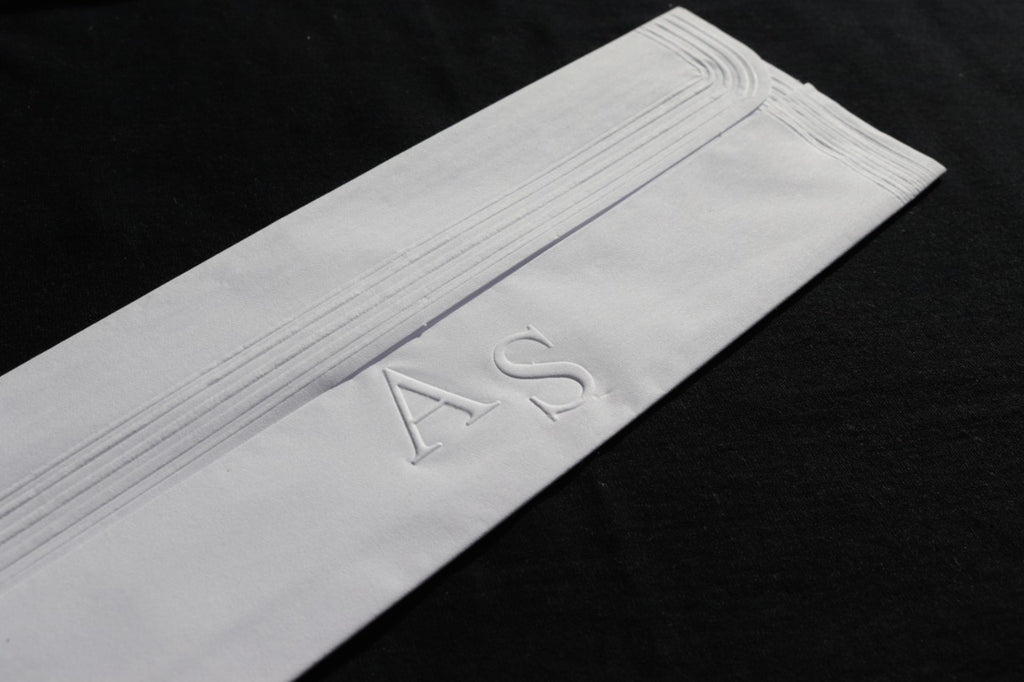 200 Toalhas Lavabo Clássica PERSONALIZADAS + Suporte de Acrílico