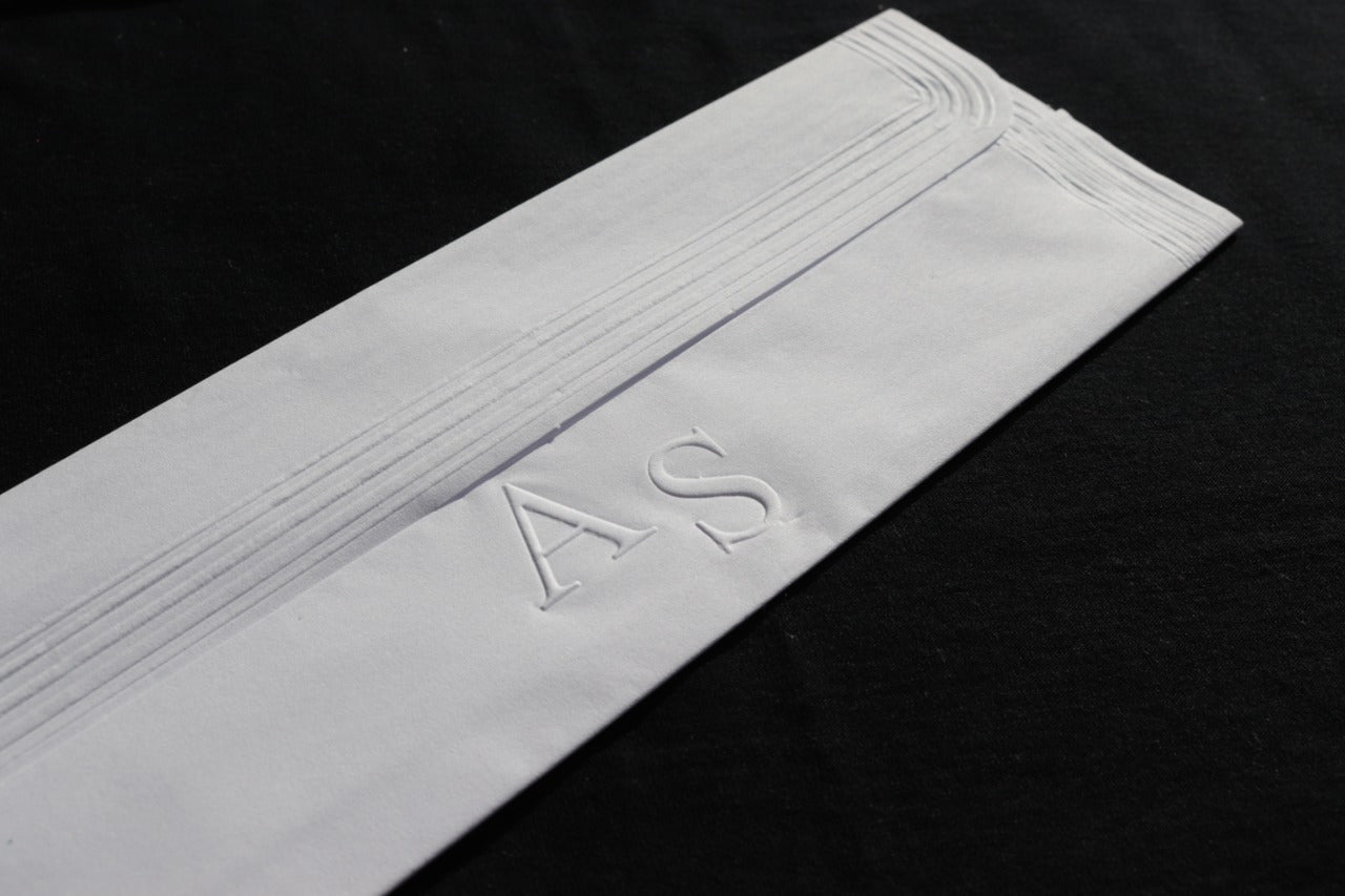 200 Toalhas Lavabo Clássica PERSONALIZADAS + Suporte de Acrílico