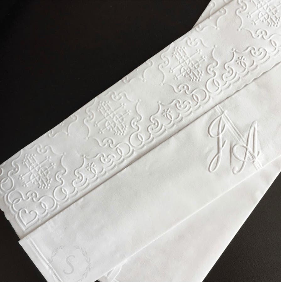 100 Toalhas Lavabo Trevo PERSONALIZADAS