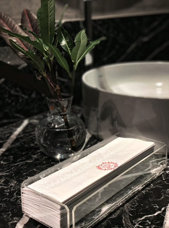 Toalhas de Lavabo 25x8cm / Catálogo de Natal