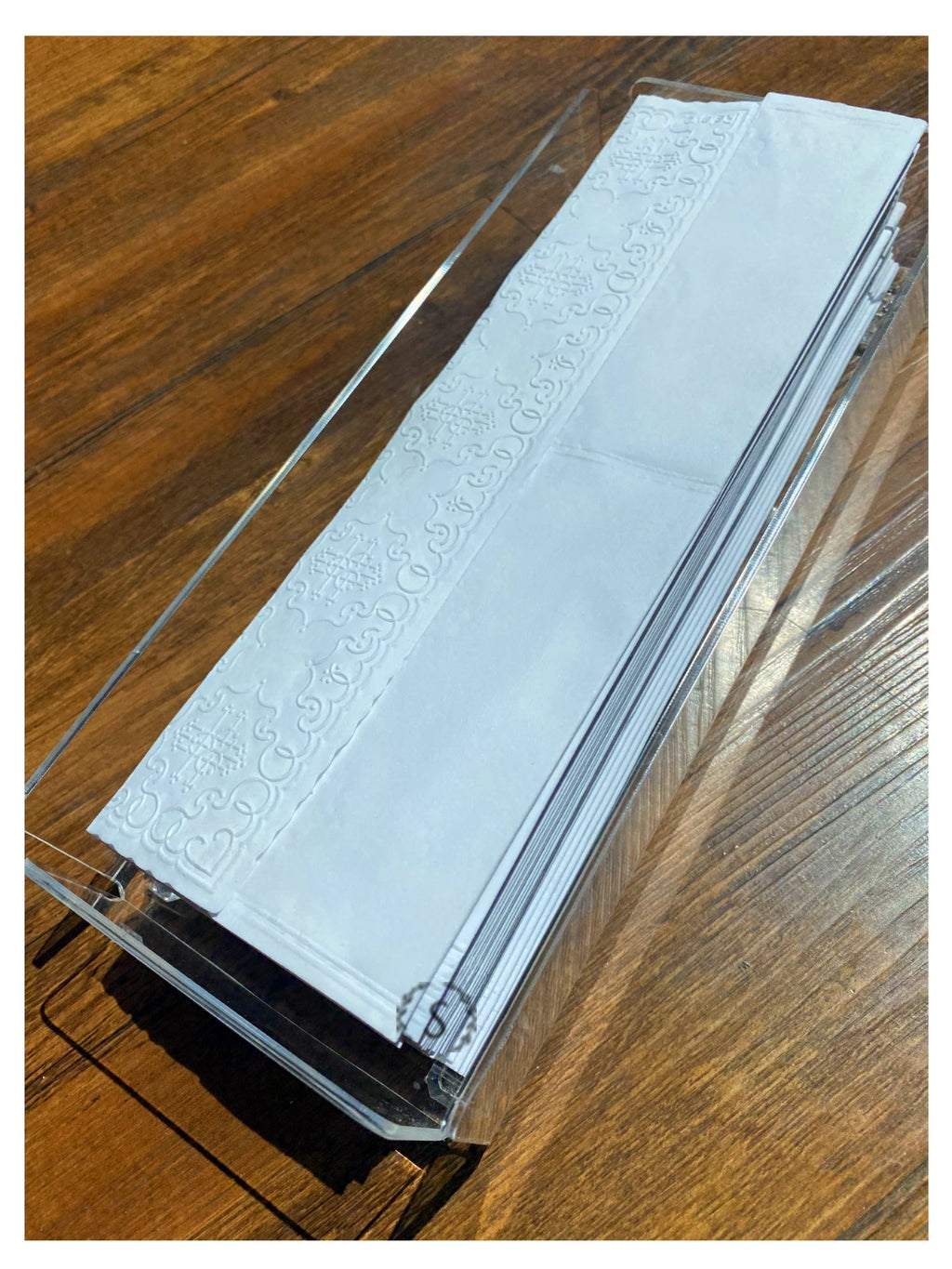 100 Toalhas Lavabo Trevo SEM PERSONALIZAÇÃO