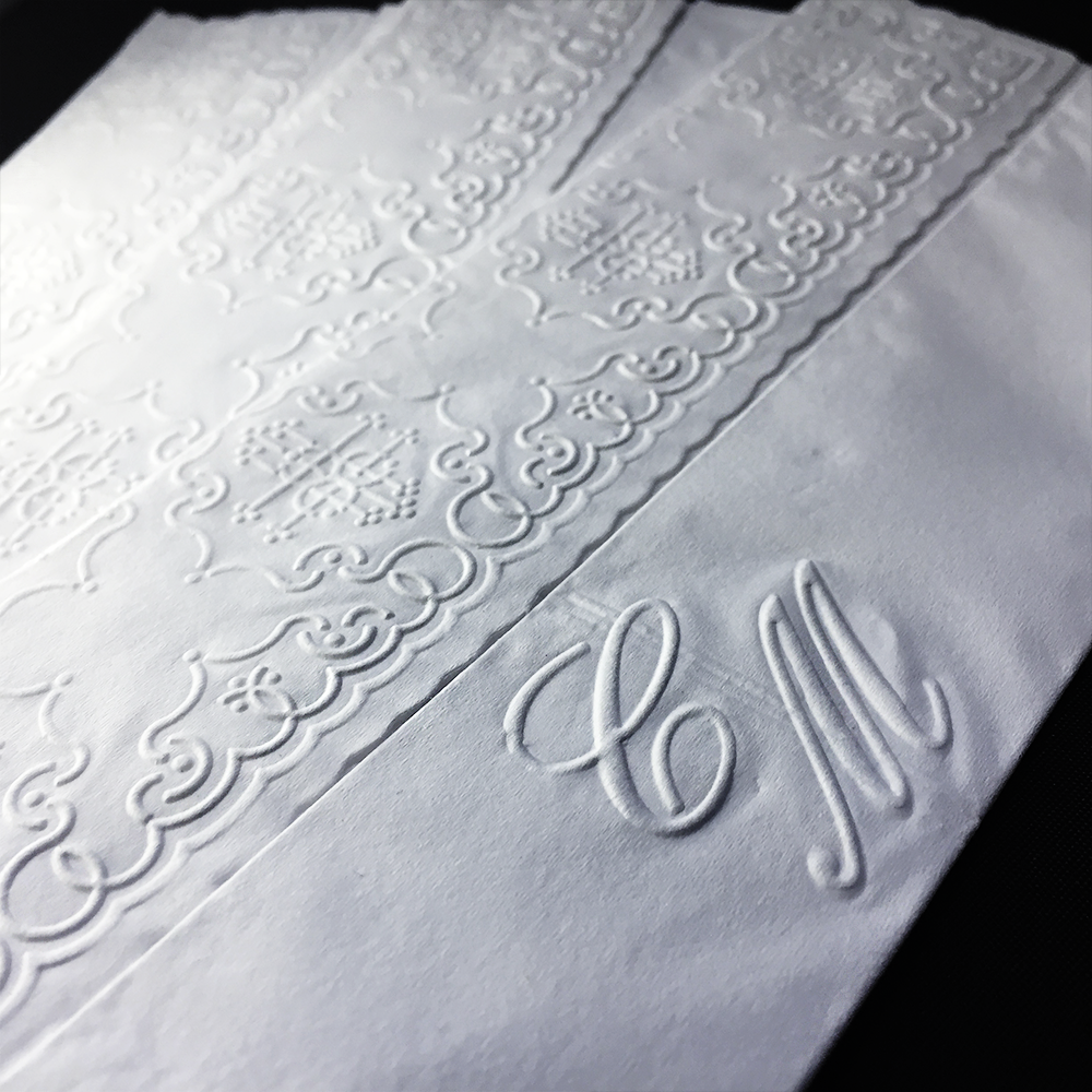 100 Toalhas Lavabo Trevo PERSONALIZADAS